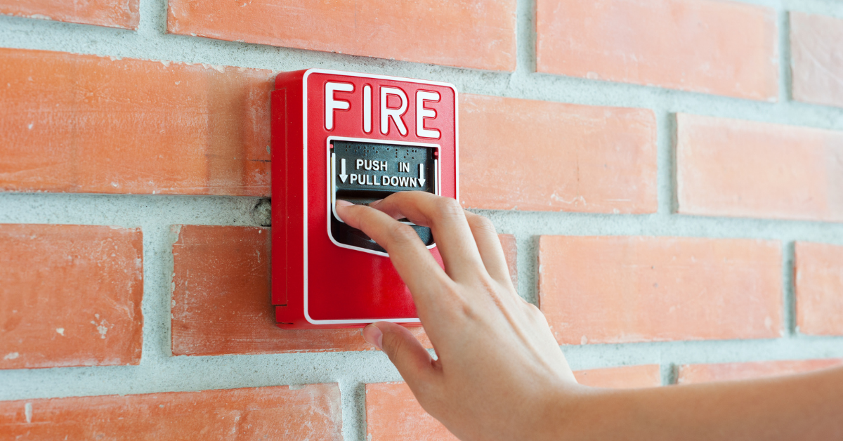 sistem fire alarm untuk keamanan gedung