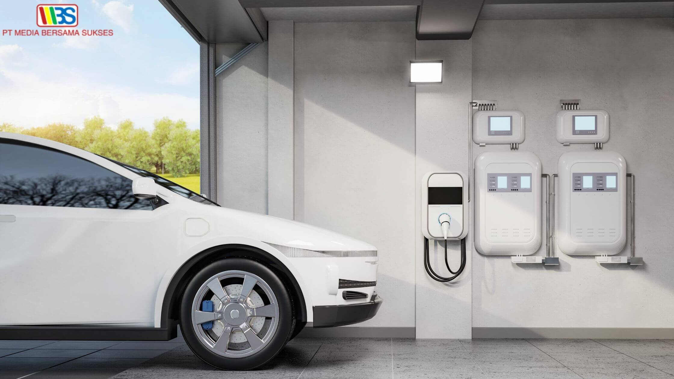 instalasi charger mobil listrik