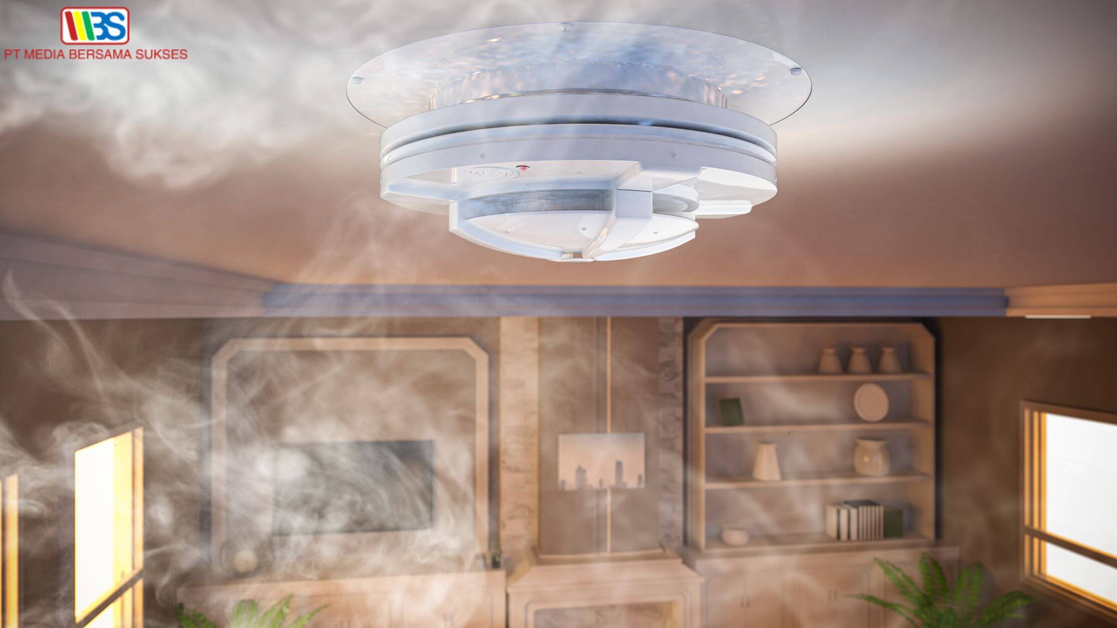 photoelectric smoke detector